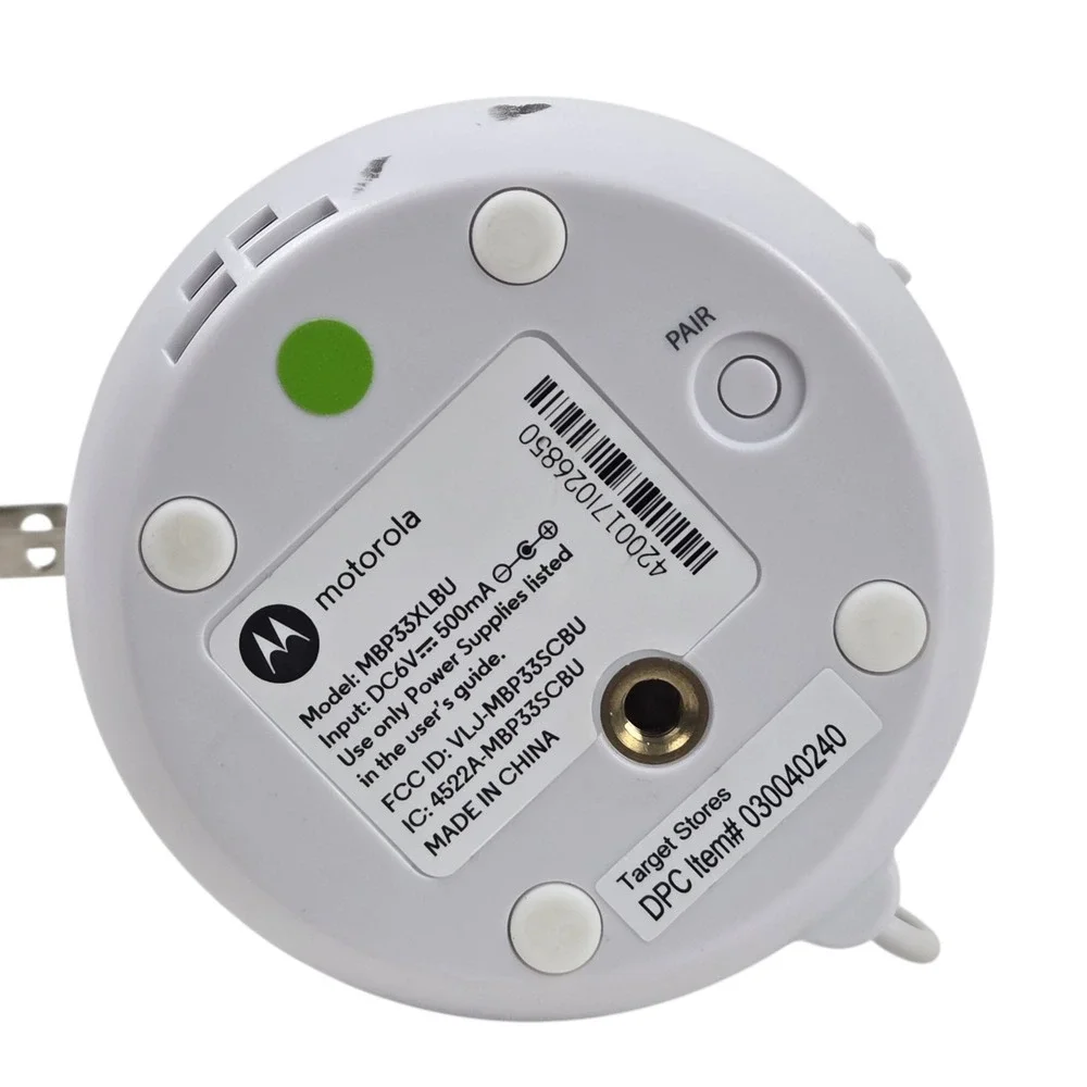 Motorola MBP33XLBU Wireless Video Baby Monitor Camera ADD ON Or REPLACEMENT
